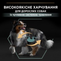 Pro Plan Purina ProPlan Medium Sensitive Digestion, сухий корм для середніх порід собак з чутливим травленням, з ягням, 3 кг
