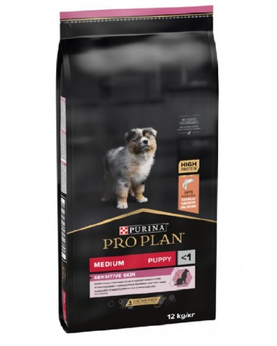 Purina Pro Plan Medium Puppy Sensitive, 12 кг