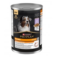 Вологий корм для дорослих собак Purina Pro Plan Adult, шматочки в желе, з індичкою, 400 г