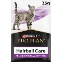 Purina Pro Plan Hairball Care (Хеірбол Кер). Консервований додатковий корм для дорослих котів, що допомагає виводити проковтнуту вовну. пауч, 35 г