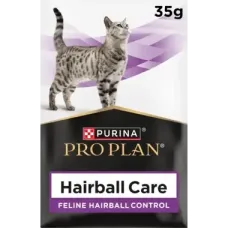 Purina Pro Plan Hairball Care (Хеірбол Кер). Консервований додатковий корм для дорослих котів, що допомагає виводити проковтнуту вовну. пауч, 35 г