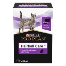 Purina Pro Plan Hairball Care (Хеірбол Кер). Консервований додатковий корм для дорослих котів, що допомагає виводити проковтнуту вовну. пауч, 35 г