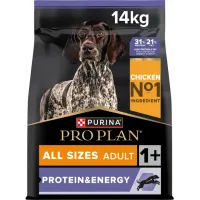 Сухий корм Purina Pro Plan Protein & Energy для дорослих активних та робочих собак усіх розмірів з куркою 14 кг 