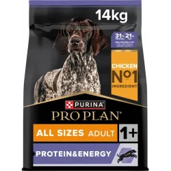 Сухий корм Purina Pro Plan Protein & Energy для дорослих активних та робочих собак усіх розмірів з куркою 14 кг 