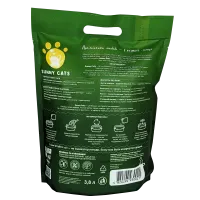 Cилікагелевий наповнювач Sunny Cats Sunny Gel для котячого туалета Алоє вера 3,8 л