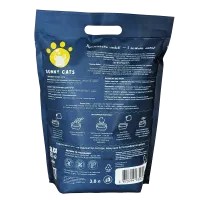 Cилікагелевий наповнювач Sunny Cats Sunny Gel для котячого туалета без запаху 3,8 л