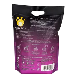 Cилікагелевий наповнювач Sunny Cats Sunny Gel для котячого туалета Квіти 3,8 л
