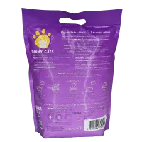 Cилікагелевий наповнювач Sunny Cats Sunny Gel для котячого туалета Лаванда 3,8 л