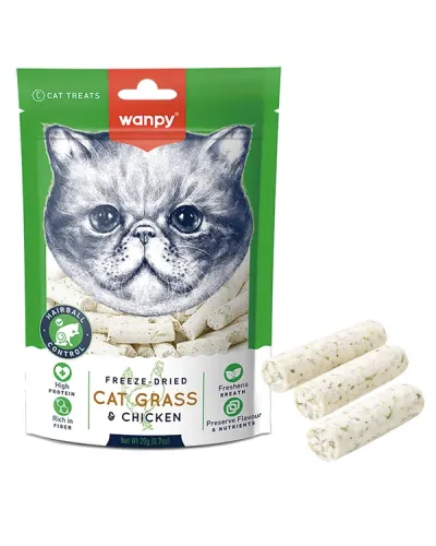  Wanpy Cat Grass & Chicken