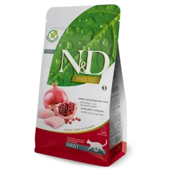 Farmina N&D Prime Grain Free Chicken&Pomengranate adult, беззерновий сухий корм для дорослих котів, курка з гранатом, 300 г