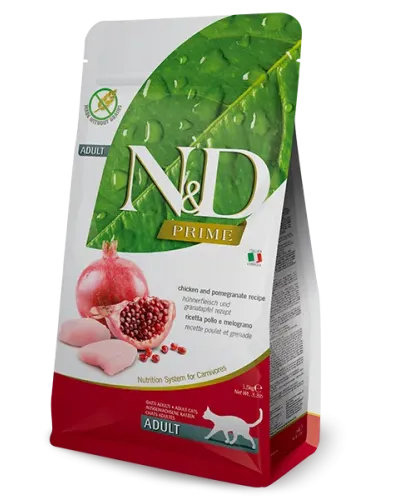Farmina N&D Prime Grain Free Chicken&Pomengranate adult