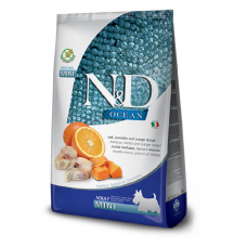 Farmina N&D Ocean Grain Free Codfish & Orange Dog Adult Mini, беззерновий сухий корм для собак малих порід, тріска з апельсином, 2.5 кг