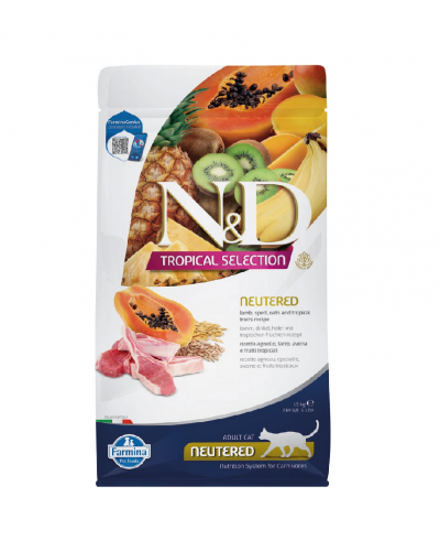 Farmina N&D Tropical Selection Lamb Neutered Farmina N&D Tropical Selection Lamb Neutered