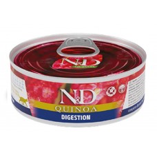 Farmina N&D Digestion Lamb & Fennel Adult, вологий корм для котів з порушеннями травлення, з ягням, 80 г