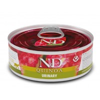 Farmina N&D Quinoa Urinary Duck & Cranberry, вологий корм для котів з сечокам'яною хворобою, з качкою і журавлиною, 80 г