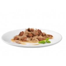 Gourmet Perle Duo, вологий корм для котів з телятиною та качкою, 85 г