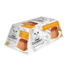 Gourmet Revelations Chicken, мус з куркою та підливкою, повнораціонний вологий корм для дорослих котів, 2 х 57 г