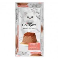 Gourmet Revelations Salmon, мус з лососем та підливкою, повнораціонний вологий корм для дорослих котів, 2 х 57 г