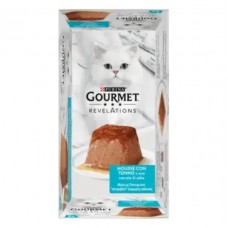 Gourmet Revelations Tuna, мус з тунцем та підливкою, повнораціонний вологий корм для дорослих котів, 2 х 57 г