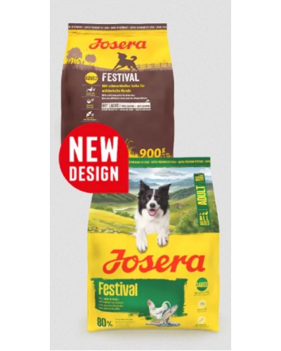 Сухий корм JOSERA Festival, для вибагливих собак, з лососем, 12.5 кг