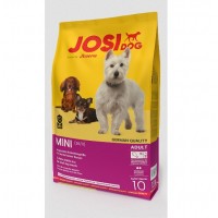 Сухий корм JosiDog Mini, для дорослих собак малих порід, кукурудза + птиця, 10 кг