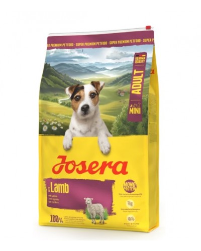 Сухий корм JOSERA MiniDeluxe, для собак малих порід, беззерновий, з ягням, 10 кг