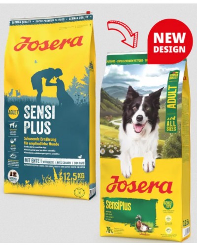 Сухий корм JOSERA SensiPlus, для чутливих і вибагливих собак, 12.5 кг