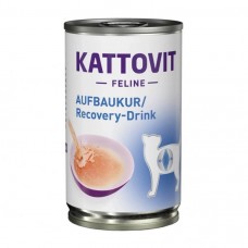 Kattovit Veterinary Recovery Drink, лікувальний напій для котів післяопераційний, курка, 135 г