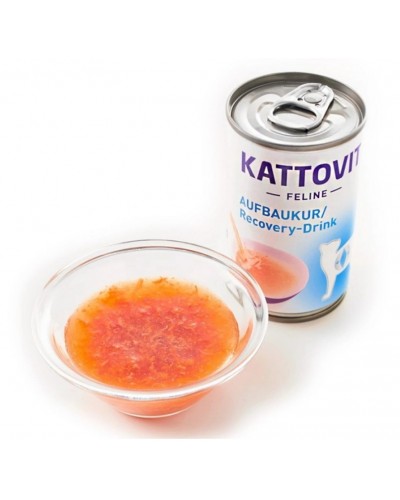 Лікувальний напій для котів післяопераційний, Kattovit Veterinary Gastro Drink, з куркою, 135 г