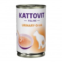 Kattovit Veterinary Urinary Drink, лікувальний напій для котів із захворюваннями сечовивідних шляхів, курка, 135 г