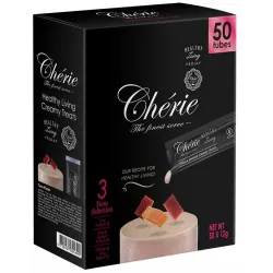 Ласощі для котів Cherie Healthy Living Creamy Treat Mega Tuna Selection Cat: 3 види з тунцем, 50 стіків по 12 г