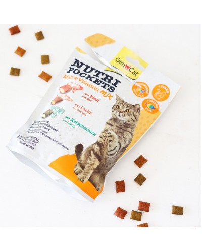 GimCat Nutri Pockets Malt & Vitamin Mix