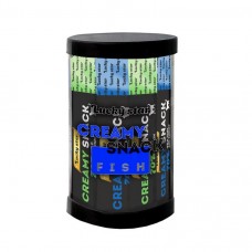 Lucky Star Creamy Snack Fish, кремові ласощі для котів, з рибою, 24 стіки по 10 г