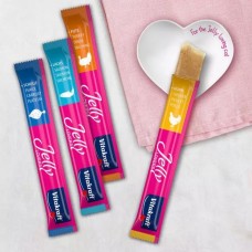 Vitakraft Jelly Lovers, желейні ласощі для котів, 2 смаки, з куркою та індичкою, 6 стіків по 15 г