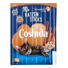 М'ясні палички Coshida (Кошида), з куркою та печінкою, 10 шт