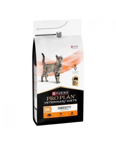 Purina Pro Plan для зниження надмірної маси тіла VETERINARY DIETS OM Obesity Management St/Ox з куркою 1.5 кг