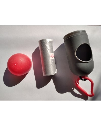 Контейнер з пакетами для прибирання за тваринами, 1 шт