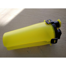 Пляшка поїлка для собак, для води і корму, для прогулянок і подорожей з тваринами, 2 секції