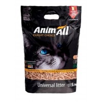 AnimAll, наповнювач деревний для туалетів домашніх тварин, без запаху, 5.3 кг