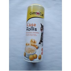 Вітаміни для котів Gimborn GimCat (Джимкет) Kase-Rollis загальнозміцнюючий комплекс з сиром, 10 таблеток