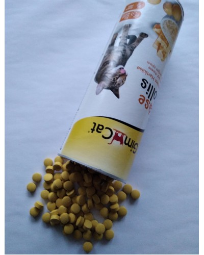 Вітаміни для котів Gimborn GimCat (Джимкет) Kase-Rollis загальнозміцнюючий комплекс з сиром, 25 таблеток