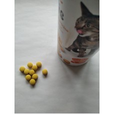 Вітаміни для котів Gimborn GimCat (Джимкет) Kase-Rollis загальнозміцнюючий комплекс з сиром, 10 таблеток