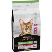 Purina Pro Plan Sterilised Duck & Liver, сухий корм для стерилізованих котів, з качкою та печінкою, 10 кг