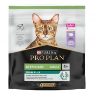 Purina Pro Plan Sterilised Renal Plus, cухий корм для стерилізованих котів 1+, з індичкою, 400 г