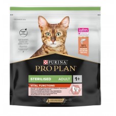 Purina Pro Plan Sterilised Vital Functions, cухий корм для стерилізованих котів, з лососем, 400 г