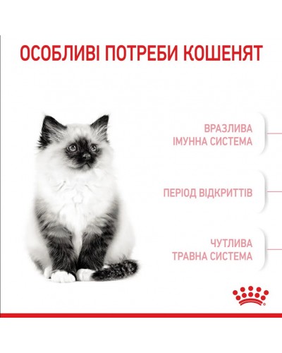 Royal Canin Kitten, сухий корм для кошенят всіх порід, 2 кг Royal Canin Kitten, сухий корм для кошенят всіх порід, 2 кг