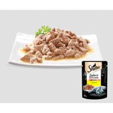 Sheba Select Slices (Шеба Селект Слайсес), cоковиті шматочки з куркою в ніжному соусі , 85 г
