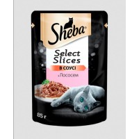 Sheba Select Slices (Шеба Селект Слайсес), відбірні шматочки з лососем у соусі, 85 г