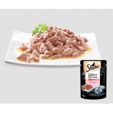 Sheba Select Slices (Шеба Селект Слайсес), відбірні шматочки з лососем у соусі, 85 г