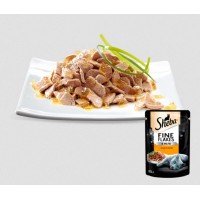 Sheba Fine Flakes (Шеба Файн Флейкс), шматочки з індичкою у ніжному желе, 85 г